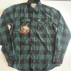Dixxon Flannel Evergreen Large Tall